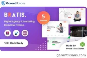 Bratis – Digital Marketing WordPress Theme + RTL