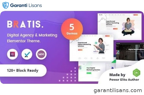 Bratis – Digital Marketing WordPress Theme + RTL