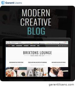 Brixton Blog – A Responsive WordPress Blog Theme