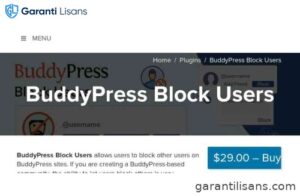 BuddyPress Block Users
