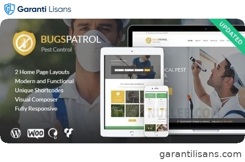 BugsPatrol – Pest & Insects Control Disinsection Services WordPress Theme