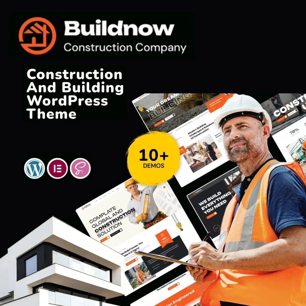 Buildnow – Construction & Building WordPress Theme