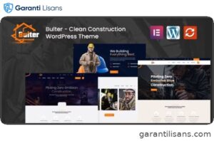 Bulter – Clean Construction WordPress Theme