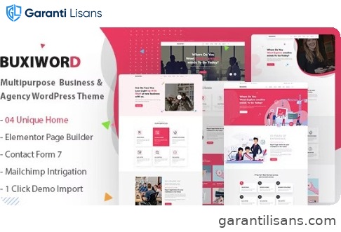 Buxiword – Digital Agency WordPress Theme