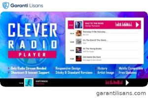 CLEVER – HTML5 Radio Player With History – Shoutcast and Icecast – WordPress Plugin