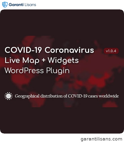 COVID-19 Coronavirus – Live Map & Widgets for WordPress