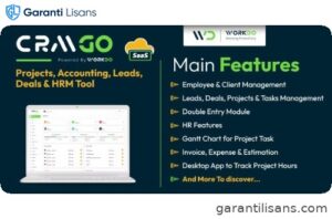 CRMGo SaaS – Projects, Accounting, Leads, Deals & HRM Tool