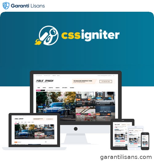 CSS Igniter Public Opinion WordPress Theme