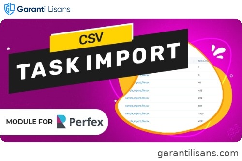 CSV Task Import Module for Perfex CRM