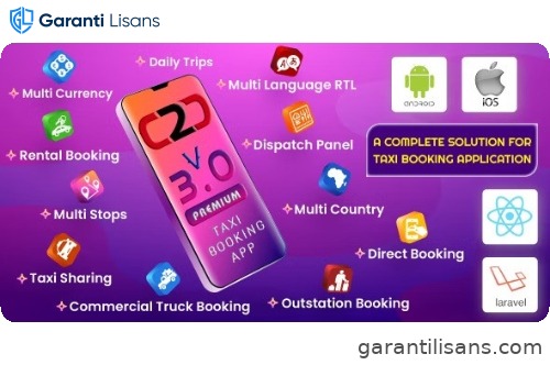 Cab2door Online Taxi Booking App Full Solution