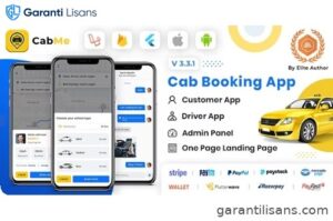 CabME – Flutter Complete Taxi Booking Solution