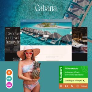 Cabana – Luxury Resort, Villa & Hotel WordPress Theme