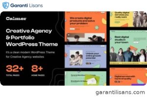Calmer – Creative Portfolio and Agency WordPress Theme