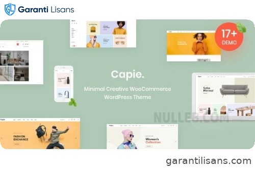 Capie – Minimal Creative WooCommerce WordPress Theme