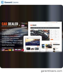 Car Dealer Automotive WordPress Theme – Responsive