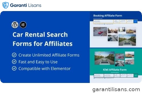 Car Rental Search Forms for Affiliates