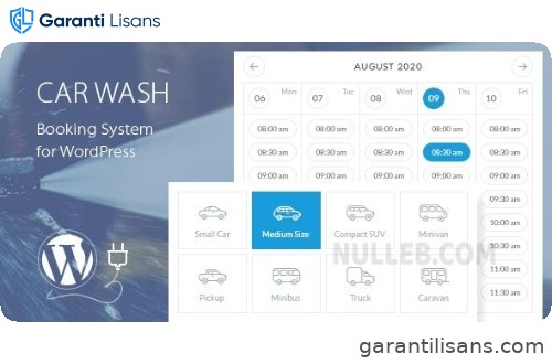 Car Wash Booking System for WordPress