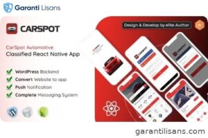 CarSpot – Dealership Classified React Native App