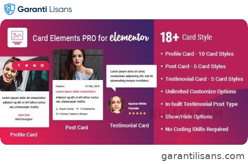 Card Elements Pro for Elementor