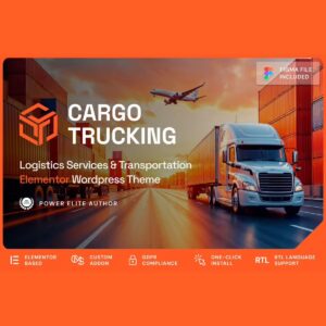 Cargo Trucking – Transportation Services & Logistics WordPress Theme