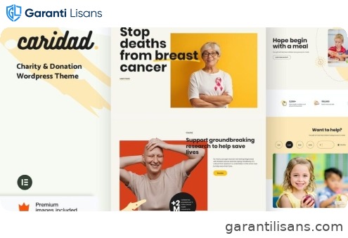 Caridad – Charity WordPress