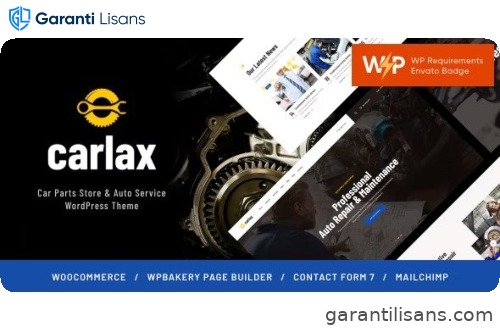 Carlax | Car Parts Store & Auto Service WordPress Theme