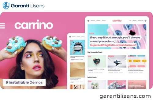 Carrino – An Exciting Gutenberg Blog Theme