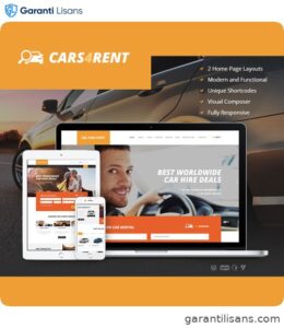 Cars4Rent | Auto Rental & Taxi Service WordPress Theme + RTL