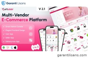 CartUser Multi-Vendor E-commerce – Complete eCommerce Mobile App, Web, Admin and Seller Panel