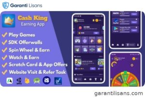 Cash King: Android Earning App with Admin Panel