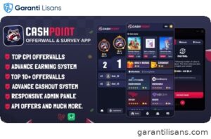 CashPoint Offers & Survay App with Admin Panel