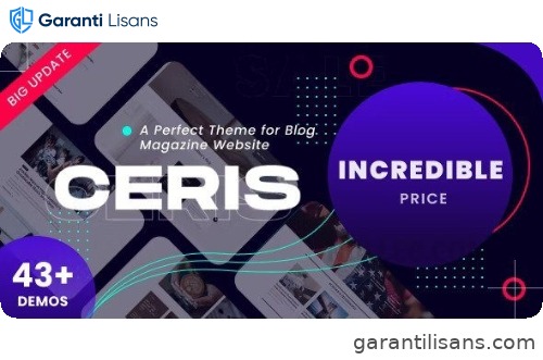 Ceris – The Ultimate WordPress Newspaper and Magazine Theme