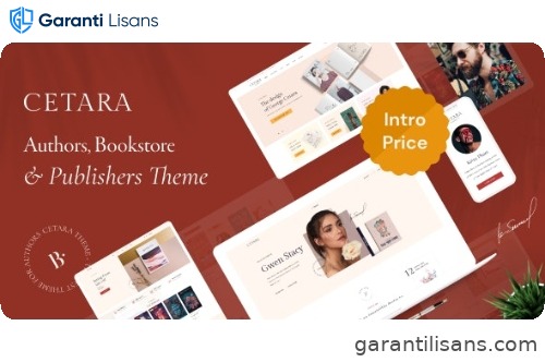 Cetara – Beautiful WordPress Theme for Authors