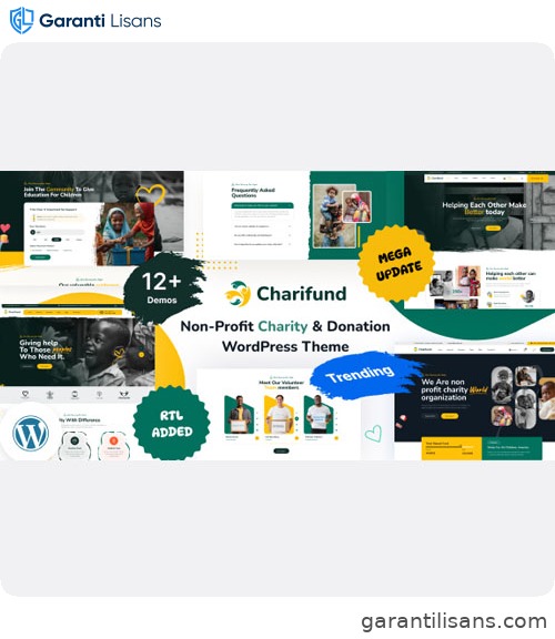 ChariFund – Charity WordPress Theme Multipurpose