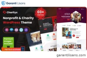 Charityx – Charity & Nonprofit WordPress Theme