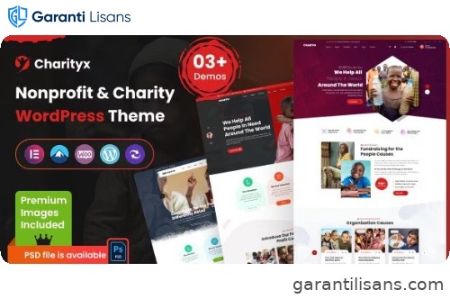 Charityx – Charity & Nonprofit WordPress Theme