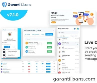Chat – Laravel Chat App (Private + Group Chat) – Real time Chat
