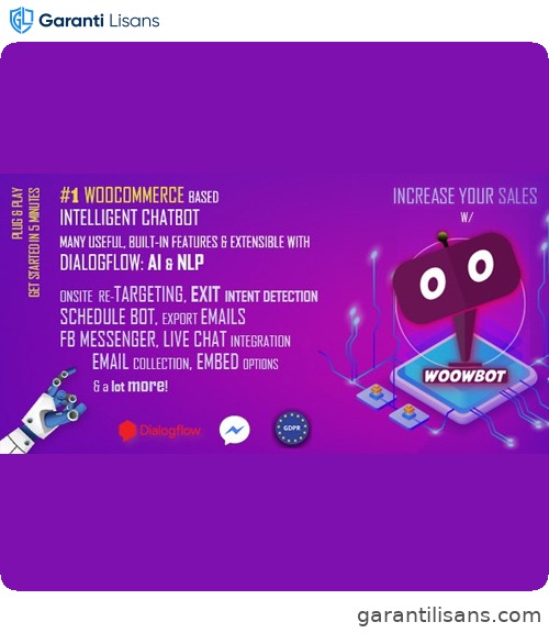 ChatBot for WooCommerce – Retargeting, Exit Intent, Abandoned Cart, Facebook Live Chat – WoowBot
