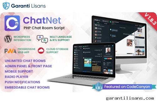ChatNet – PHP Chat Room & Private Chat Script