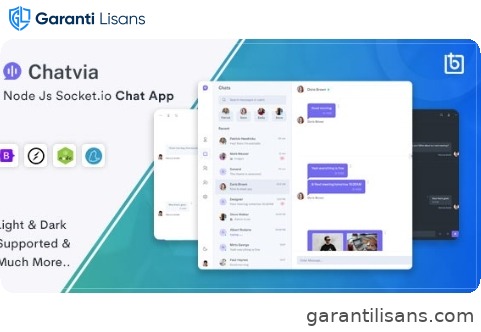 Chatvia – Nodejs Socket.io Chat App