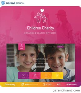 Children Charity – Nonprofit & NGO WordPress Theme