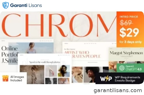 Chroma – Photography Portfolio WordPress Theme