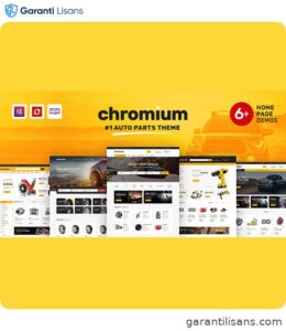 Chromium – Auto Parts Shop WordPress WooCommerce Theme