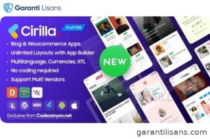 Cirilla – Multipurpose Flutter App For WordPress & Woocommerce
