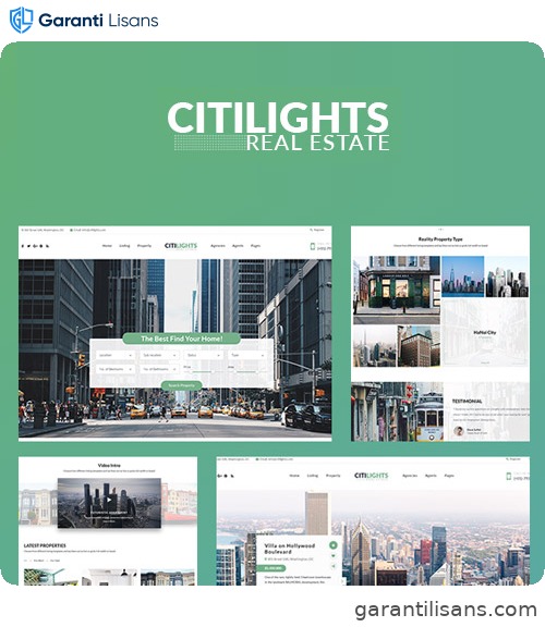 CitiLights – Real Estate WordPress Theme