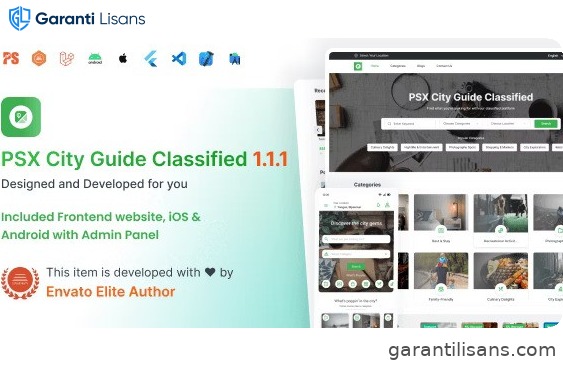 City Guide : Complete Directory Listing Platform (Frontend, Mobile App with Admin Panel) 1.1.1