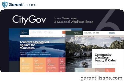 CityGov – City Government & Municipal WordPress Theme