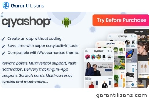 CiyaShop Native Android Application based on WooCommerce