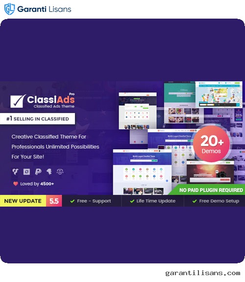 Classiads – Classified Ads WordPress Theme