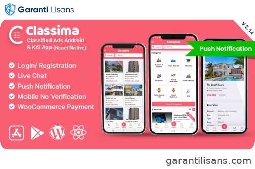 Classima – Classified ads Android & iOS App